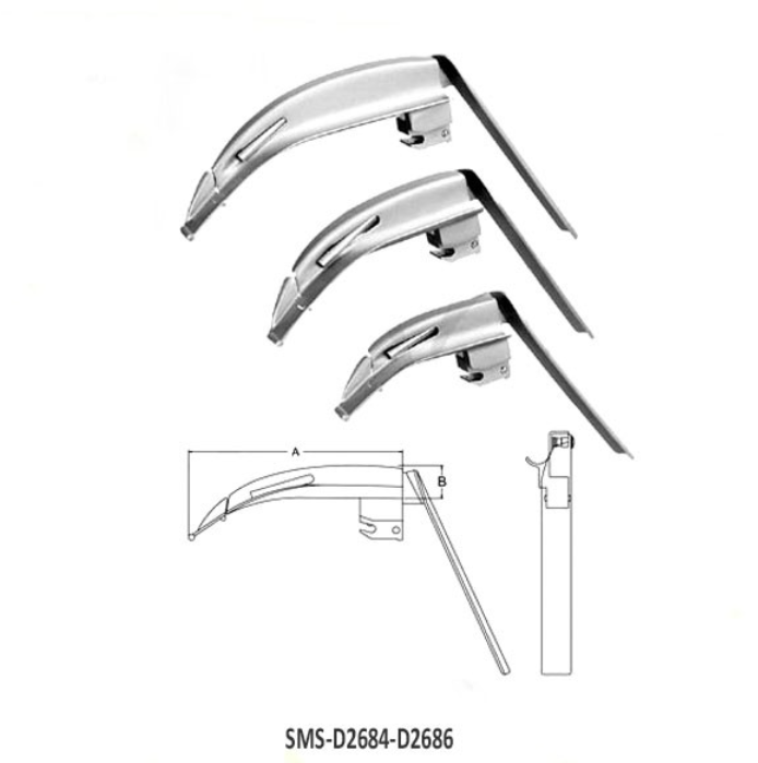 MCCOY FLEXIBLE TIP FIBER OPTIC LARYNGOSCOPES
